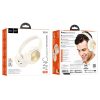 HOCO vezetéknélküli headphones bluetooth ANC W54 milky fehér