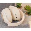 HOCO vezetéknélküli headphones bluetooth ANC W54 milky fehér