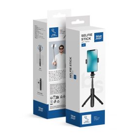   kék STAR selfie stick with vezetéknélküli remote control tripod L21 fekete