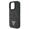 GUESS tok IPHONE 16 Pro Max-hoz GUHCP16XP4TDPK (PU Bőr 4G Háromszög Strassz) fekete