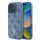 GUESS tok IPHONE 16 Pro Max-hoz GUHCP16XP4TDPB (PU bőr 4G háromszög strassz) kék