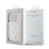 GUESS tok IPHONE 16 Pro Max készülékhez GUHCP16XP4TDPP (PU bőr 4G Triangle Strass) rózsaszín