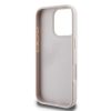 GUESS tok IPHONE 16 Pro Max készülékhez GUHCP16XP4TDPP (PU bőr 4G Triangle Strass) rózsaszín