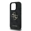 GUESS tok IPHONE 16 Pro GUHCP16L4GMGGR-hez (4G PU Nagy Logó) fekete
