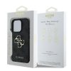 GUESS tok IPHONE 16 Pro GUHCP16L4GMGGR-hez (4G PU Nagy Logó) fekete
