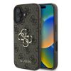 GUESS tok IPHONE 16 Plus GUHCP16M4GMGBR (4G PU Big Logo) barna színben