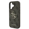 GUESS tok IPHONE 16 Plus GUHCP16M4GMGBR (4G PU Big Logo) barna színben