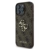 GUESS tok iPhone 16 Pro Max készülékhez GUHCP16X4GMGBR (4G PU Big Logo) barna
