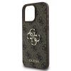 GUESS tok iPhone 16 Pro Max készülékhez GUHCP16X4GMGBR (4G PU Big Logo) barna