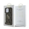 GUESS tok iPhone 16 Pro Max készülékhez GUHCP16X4GMGBR (4G PU Big Logo) barna