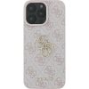 GUESS tok iPHONE 16-hoz GUHCP16S4GMGPI (4G PU Big Logo) rózsaszín