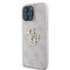 GUESS tok IPHONE 16 Pro-hoz GUHCP16L4GMGPI (4G PU Big Logo) rózsaszín