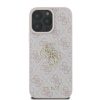 GUESS tok IPHONE 16 Pro-hoz GUHCP16L4GMGPI (4G PU Big Logo) rózsaszín