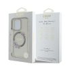 GUESS tok IPHONE 16 Pro-hoz, kompatibilis MagSafe-fel GUHMP16LHFWFCK (IML Flowers Wreath) fekete