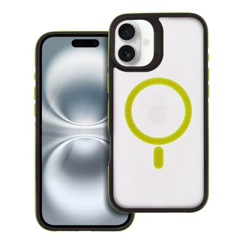 Tok NEO az IPHONE 16 Plus készülékhez, kompatibilis a MagSafe-dal, sárga