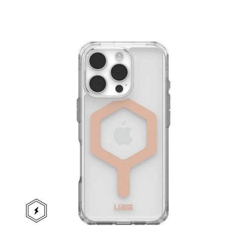 UAG Urban Armor Gear tok PLYO kompatibilis MagSafe-fel IPHONE 16 Pro-hoz ice / rose arany