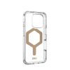 UAG Urban Armor Gear tok PLYO kompatibilis a MagSafe-fel az IPHONE 16 Pro jégtiszta / arany színben