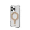 UAG Urban Armor Gear tok PLYO kompatibilis a MagSafe-fel az IPHONE 16 Pro jégtiszta / arany színben