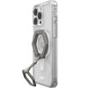UAG Urban Armor Gear tok PLYO kompatibilis a MagSafe funkcióval és mágneses gyűrűtartóval IPHONE 16 Pro Max jég-fehér / titán