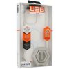 UAG Urban Armor Gear tok PLYO kompatibilis a MagSafe funkcióval és mágneses gyűrűtartóval IPHONE 16 Pro Max jég-fehér / titán
