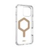 UAG Urban Armor Gear tok PLYO kompatibilis MagSafe-fel IPHONE 16 Pro Max készülékre jég / arany színben