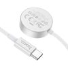 Wireless charger Hoco 2,5W USB C compatible with Apple Watch and Samsung Watch CW59 white