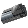 HOCO autós kamera kijelzővel 3,69" 2K GPS DV11 ezüst szürke