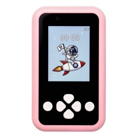   Gyerekeknek szánt gaming telefon IPS kijelzővel, 2,4"-os méretben, gombokkal, KDC-0027A rózsaszín