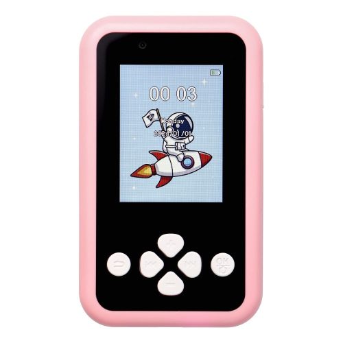 Gyerekeknek szánt gaming telefon IPS kijelzővel, 2,4"-os méretben, gombokkal, KDC-0027A rózsaszín