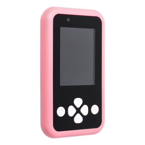 Gyerekeknek szánt gaming telefon IPS kijelzővel, 2,4"-os méretben, gombokkal, KDC-0027A rózsaszín
