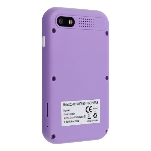 Gyerekeknek szánt gaming telefon IPS kijelzővel, 2,4" gombokkal KDC-0027A lila