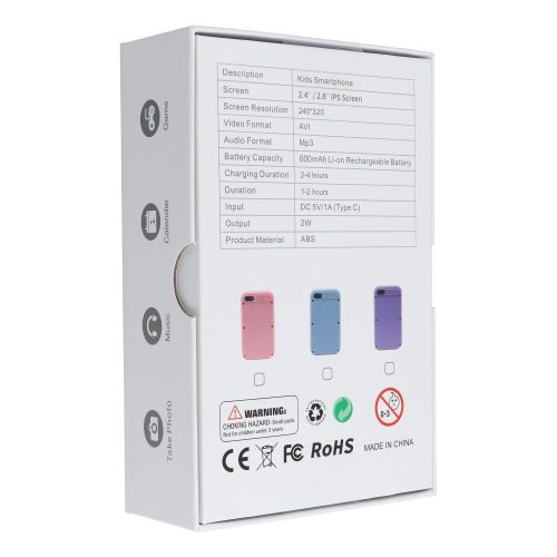 Gyerekeknek szánt Gaming phone érintőképernyővel 2,8" KDC-0027A kék