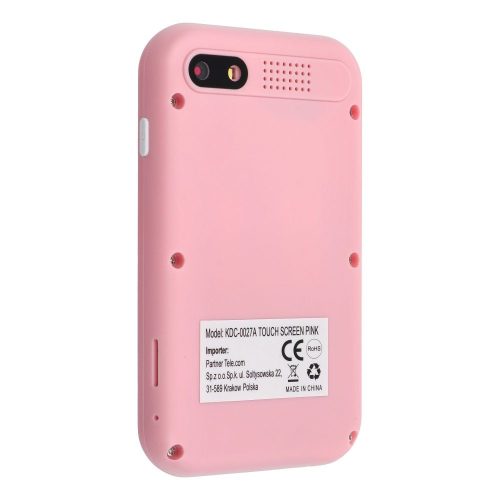 Gyerekeknek tervezett gaming telefon érintőképernyővel 2,8" KDC-0027A rózsaszín