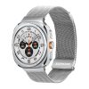 DUX DUCIS strap MILANESE rozsdamentes acél mágneses 47 mm ezüst