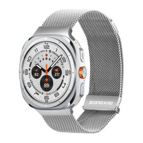   DUX DUCIS strap MILANESE rozsdamentes acél mágneses 47 mm ezüst