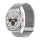 DUX DUCIS strap MILANESE rozsdamentes acél mágneses 47 mm ezüst