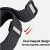 DUX DUCIS strap MIXTURE PRO nyújtható fonott szíj Samsung Watch 47 mm-hez, szürke
