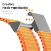 DUX DUCIS strap YC nylon az Apple Watch 38 / 40 / 41 / 42mm számára Narancssárga