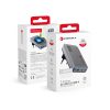 CELL F-ENERGY GaN III VT-47 Ultra Slim travel Töltő 2 x Type C + USB A PD QC4.0 4A 65W szürke