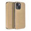 DUAL POCKET Könyv tok SAMSUNG S25 Ultra arany számára