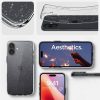 SPIGEN tok LIQUID CRYSTAL az IPHONE 16 Plus-hoz, csillogó kristály