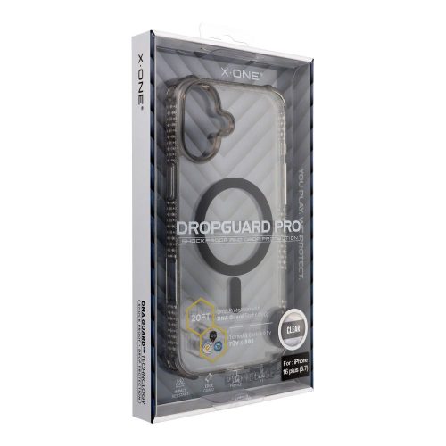 X-ONE Dropguard Magnetic Tok Pro (MagSafe kompatibilis) - Apple iPhone 16 Plus fekete
