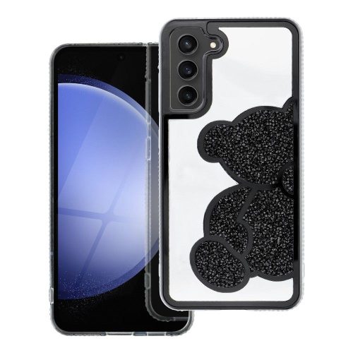 TEDDY BEAR tok SAMSUNG S25 fekete