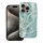 CELL F-PROTECT Mirage, katonai csepptesztelt tok kompatibilis a MagSafe-csel az IPHONE 15 PRO-hoz, zöld márvány