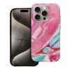 CELL F-PROTECT Mirage, katonai ütésállóságú tok, MagSafe kompatibilis IPHONE 15 PRO-hoz, rózsaszín márvány