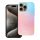 CELL F-PROTECT Mirage, katonai dobásteszten megfelelt tok, kompatibilis MagSafe-dal IPHONE 15 PRO MAX-hoz, rózsaszíny kék