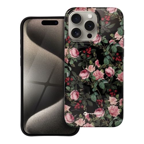 CELL F-PROTECT Mirage, katonai esésbiztos tok, kompatibilis MagSafe-fel az IPHONE 15 PRO MAX számára, rose drama