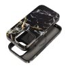 CELL F-PROTECT Mirage, katonai ejtésteszttel rendelkező tok, kompatibilis a MagSafe-fel, IPHONE 15 fekete márványhoz