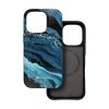 CELL F-PROTECT Mirage, katonai ütésállósággal tesztelt tok, kompatibilis a MagSafe rendszerrel, IPHONE 15 mély tenger színben
