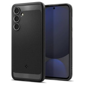SPIGEN tok RUGGED ARMOR Samsung S24 FE-hez, matt fekete